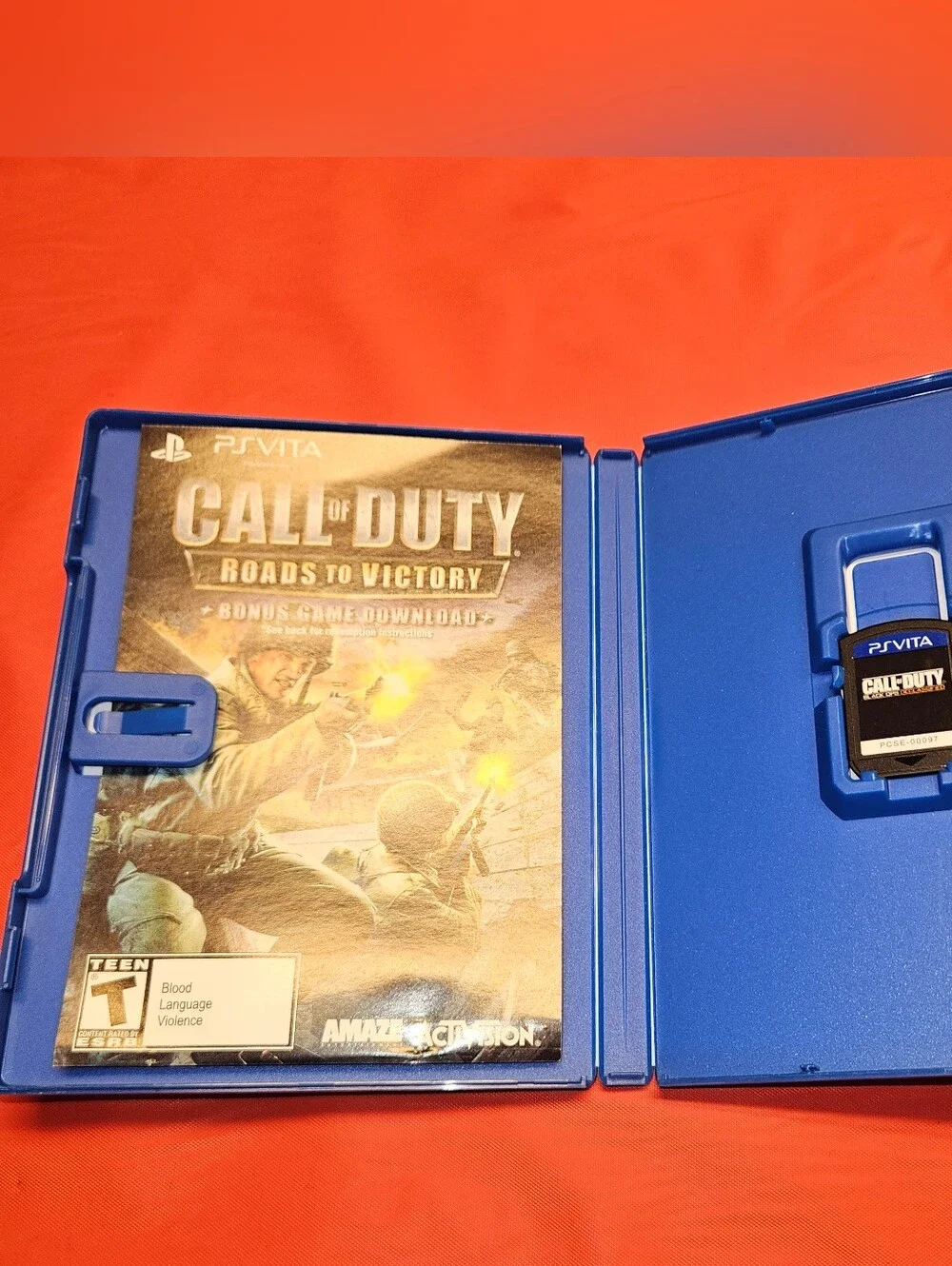 Sony PS Vita Call of Duty: Black Ops Declassified - In Original Case- EUC